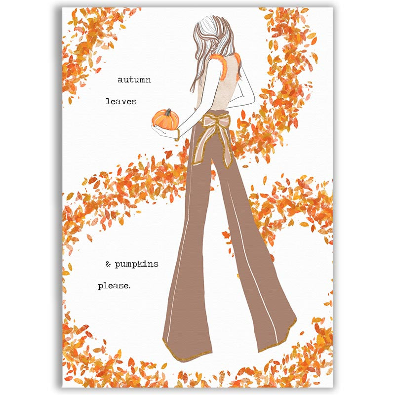 Autumn Leaves & Pumpkins Please