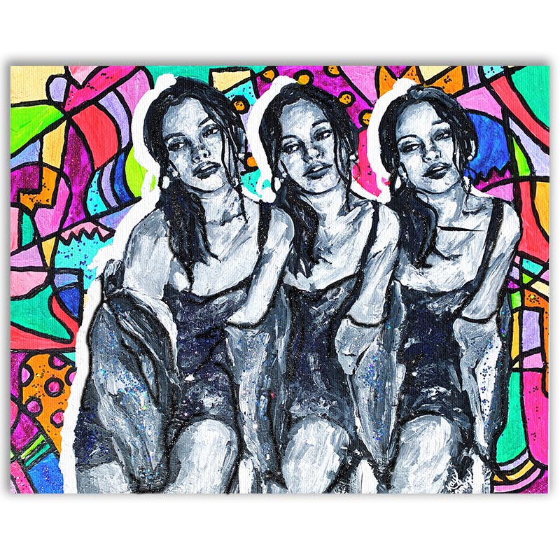 Triplets Portrait